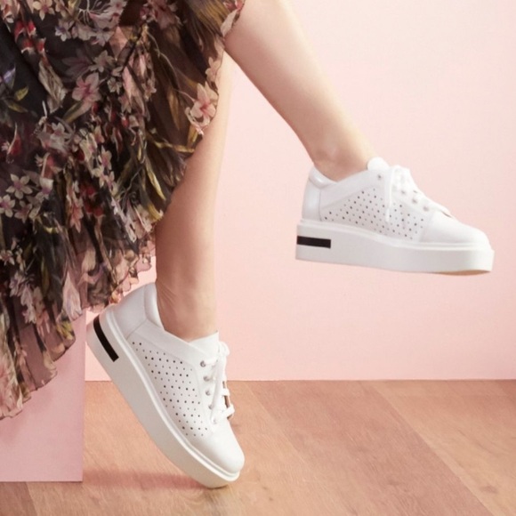 linea paolo platform sneaker